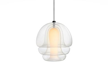Blown glass pendant lamp MEDUSA Established&Sons