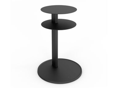 Aluminium coffee table PLATES SIDE TABLE Established&Sons