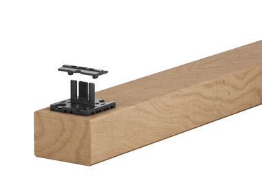 Universalklammer zum Verlegen von WPC/Holz-Terrassendielen auf Holzlatten Universalklammer Eterno Ivica