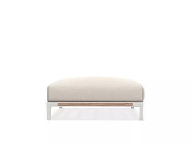 Pouf da giardino quadrato BAIA NATURAL Ethimo