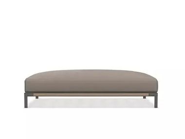 Pouf da giardino rettangolare in tessuto BAIA ROPE Ethimo