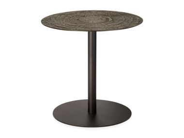 Round mineral fibre table BLEND Ethnicraft