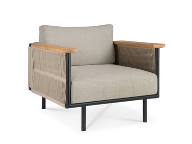 Poltrona de jardim de tecido com braços CORBEY Ethnicraft