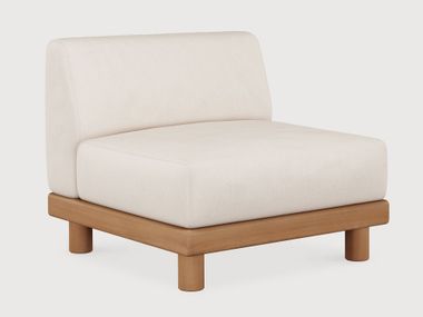 Poltrona da giardino in tessuto senza braccioli MONOCLE Ethnicraft