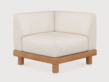 Poltrona da giardino ad angolo in tessuto MONOCLE Ethnicraft