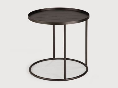 Round garden side table TRAY Ethnicraft