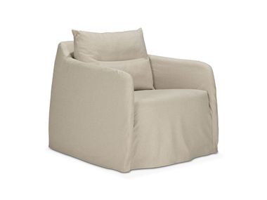 Linen armchair with armrests WEAVE Ethnicraft