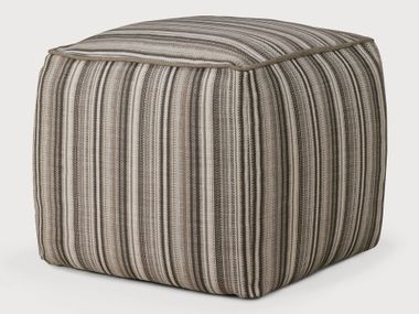Square fabric garden pouf ZAHARA Ethnicraft