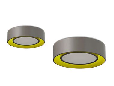 Lampada da soffitto a LED in alluminio ATOLLO Exenia