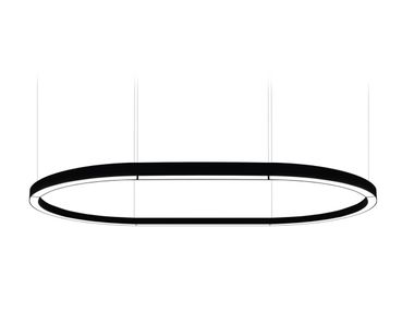 Office LED aluminium pendant lamp HOLA MEETING Exenia