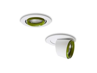 Faretto a LED orientabile da incasso in alluminio NIO Exenia