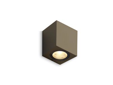 Lampada da parete per esterno a LED in alluminio PLAY SQUARE Exenia