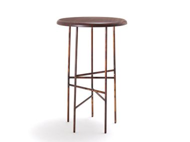 High mahogany garden stool 10TH STAR Exteta