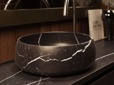 Countertop marble washbasin MAESTRO FALPER