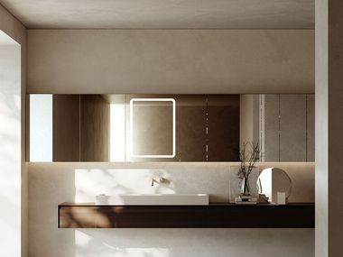 Wall-mounted bathroom mirror with cabinet RATIO FALPER