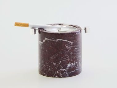 Cenicero de mármol Rojo Levanto MÉMOIRE DE MATIÈRE FANTIBOZZETTIMENEGON