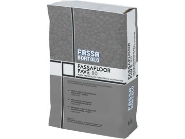 Cement screed for natural stone flooring FASSAFLOOR PAVÉ 80 FASSA