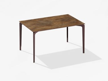 Rectangular porcelain stoneware garden table ALLSIZE FAST