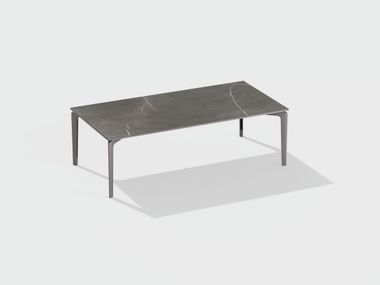 Low porcelain stoneware garden side table ALLSIZE FAST