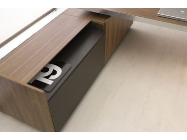 ALPHA EXECUTIVE Wooden executive desk By Archiutti | design ambostudio ...