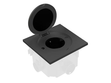 Square floor box wiring devices FLOOR BOX FEDE