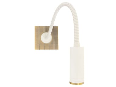 FEDE, STUDIO Lampada da lettura a LED orientabile in ottone