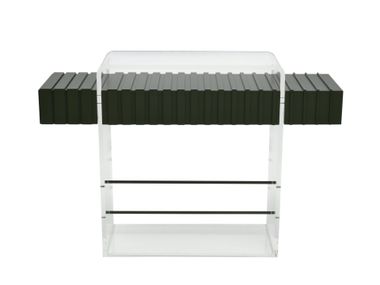 Rectangular wooden console table with drawers BELT FEZA DSGN