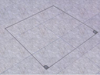 FF SYSTEMS, MA-GB Chiusino a pavimento in acciaio inox