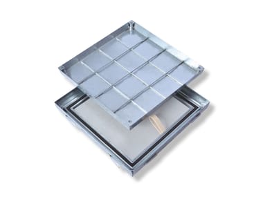 FF SYSTEMS, PRO+BS EI120 Chiusino a pavimento antincendio in acciaio inox