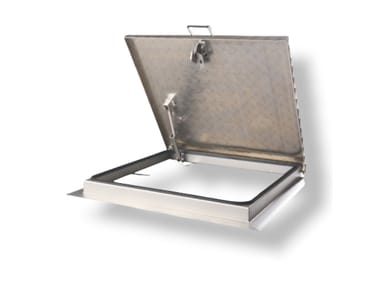 FF SYSTEMS, SA3-TR Chiusino a pavimento in acciaio inox