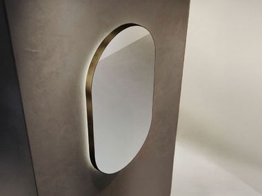 Specchio ovale da parete CIRCE FIT INTERIORS