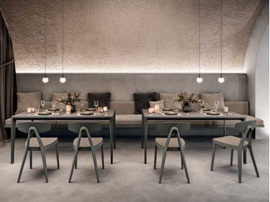 Rectangular table FIVE Quadrifoglio Group