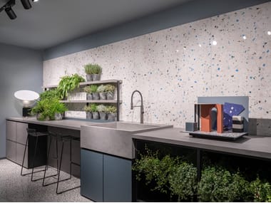 FLORIM stone, CEMENT Lastre in gres porcellanato effetto cemento grande formato