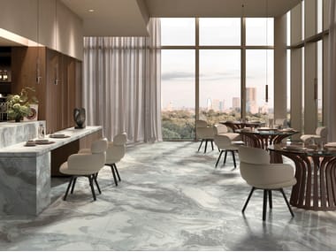 FMG, OYSTER Pavimento/rivestimento in gres porcellanato effetto marmo