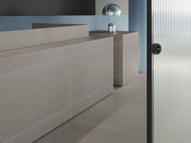 Porcelain stoneware wall/floor tiles with stone effect PURA ARGENTO FMG