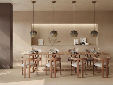 Porcelain stoneware wall/floor tiles with stone effect PURA BEIGE FMG