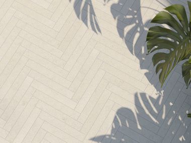Porcelain stoneware wall/floor tiles with stone effect PURA BIANCO FMG