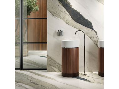 VOGUE Porcelain stoneware wall/floor tiles with marble effect By FMG