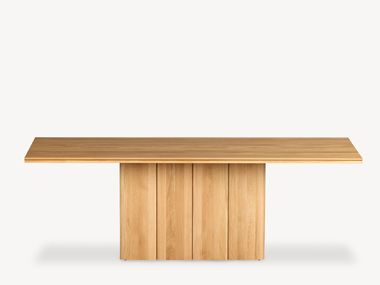 Rectangular oak table FAM FÖRNİ