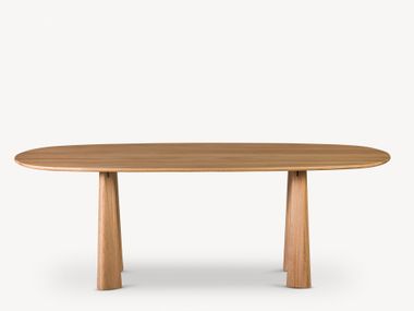 Oval oak dining table FILIKA FÖRNİ