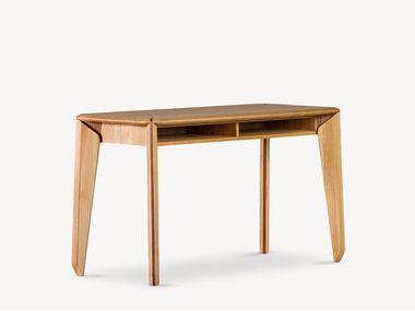 Escritorio rectangular de roble LIKA FÖRNİ