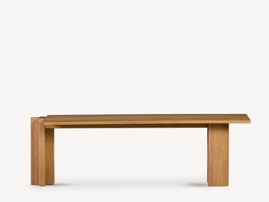 Rectangular oak coffee table MIRMIR FÖRNİ