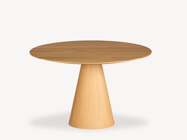 Round oak table PICO FÖRNİ