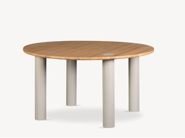 Round oak table ROL FÖRNİ