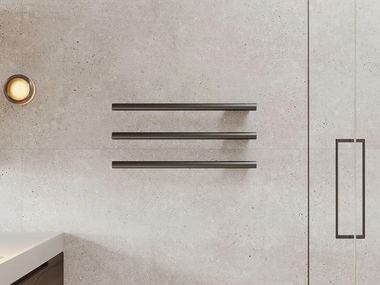 Electric wall-mounted stainless steel towel warmer M SLIM FOURSTEEL