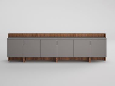 FREEPORT Wooden sideboard By Ofifran | design Dorigo Design