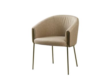 Fabric chair with armrests VIOLA 004 FREIXOTEL