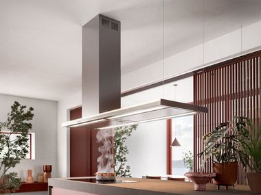 Inselhaube aus Edelstahl LUMEN ISOLA 175 Falmec