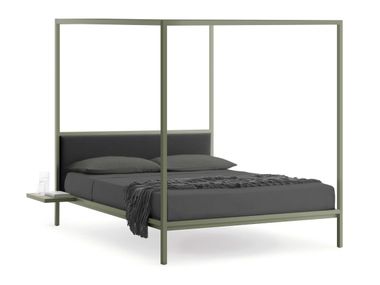 Himmelbett aus lackiertem Metall FRAME Fantin