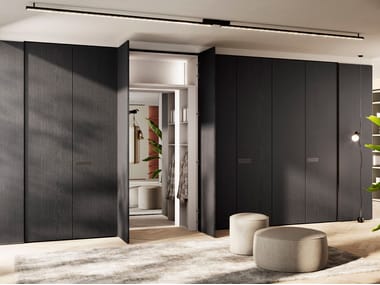 Febal Casa, Vano guardaroba Armadio in legno con vano guardaroba 